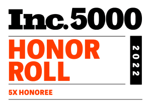 2022Inc5000 Custom HonorRoll 5X