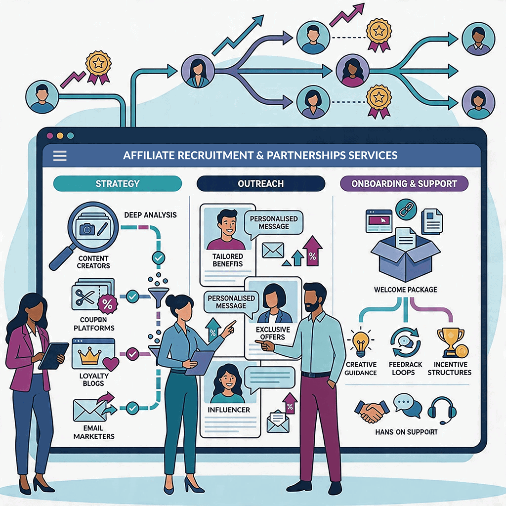 About Our Affiliate Recruitment & Partnerships Services