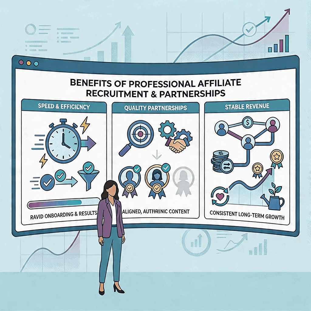 Benefits of Professional Affiliate Recruitment & Partnerships